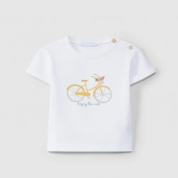T-Shirt Bicicleta Amarela...