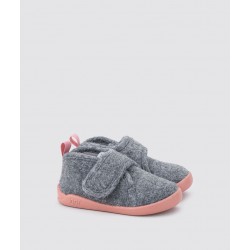 Pantufa Homie Gris Rosa IGOR