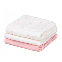 3 Fraldas em Bamboo 70x70...