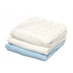 3 Fraldas em Bamboo 70x70...