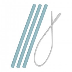 3 Palhinhas de Silicone...