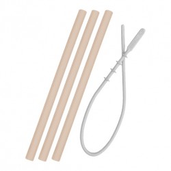 3 Palhinhas de Silicone...