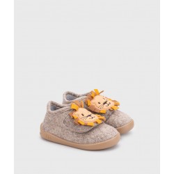 Pantufa Homie Leon Taupe IGOR