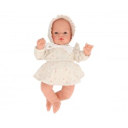 Boneca Koke White Flowers...