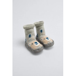 Meia Térmica Pantufa com...