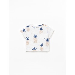 T-shirt com Estampado de...