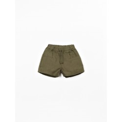 Calção com Cinto Elástico e...