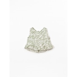 Top com Encaixe de Folho...