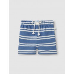 Calções de Riscas Azul...