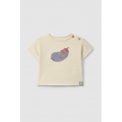 T-Shirt com Bordado Indigo...