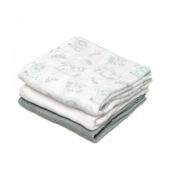 3 Fraldas em Bamboo 70x70...