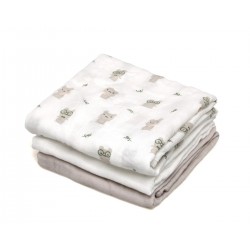 3 Fraldas em Bamboo 70x70...