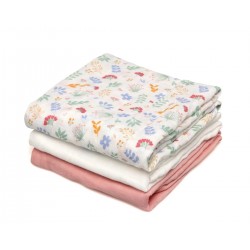 3 Fraldas em Bamboo 70x70...