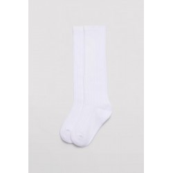 Meias Altas Brancas