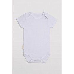 Boby de Manga Curta Branco